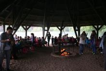 Dzieci z SP w Dzierżąźnie Wielkim w Nadleśnictwie Krzyż